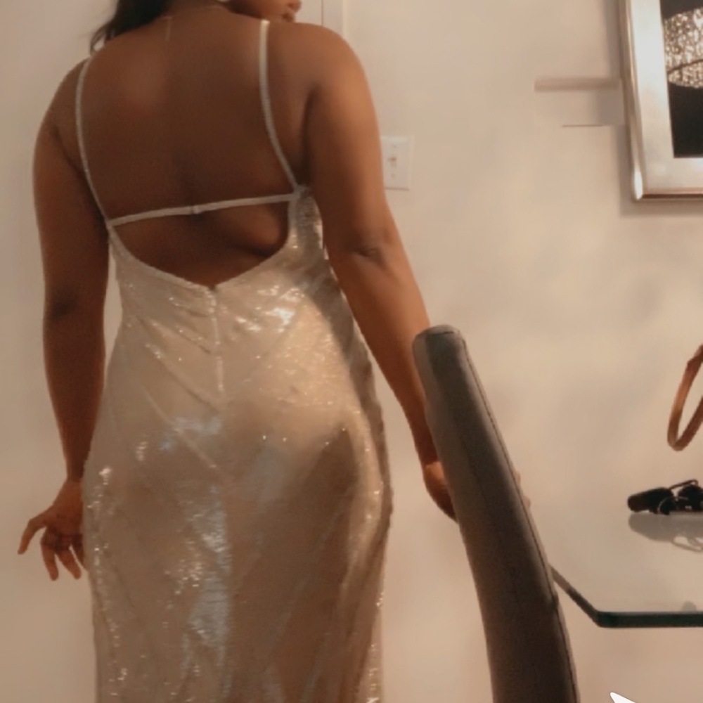 Gold Prom Dress - Picture 4 of 4